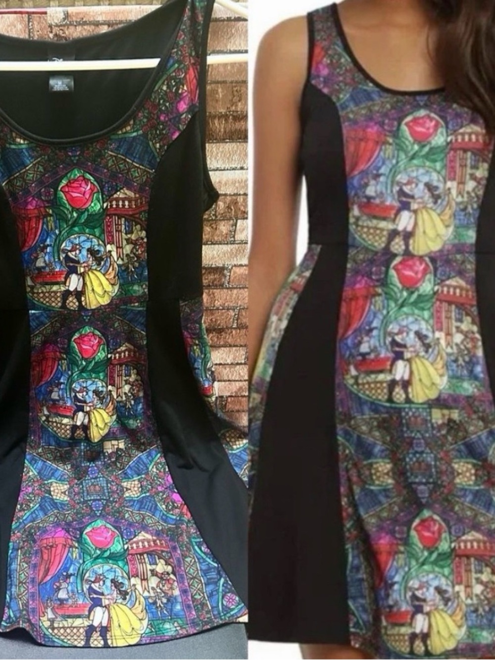 Beauty & the Beast Stained Glass Dress